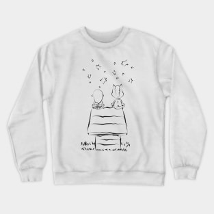 Bojack, Diane and the stars Crewneck Sweatshirt